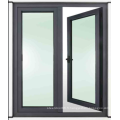 Promotionnel divers durable à l&#39;aide de fenêtres encadrées en acier à look noir bon marché